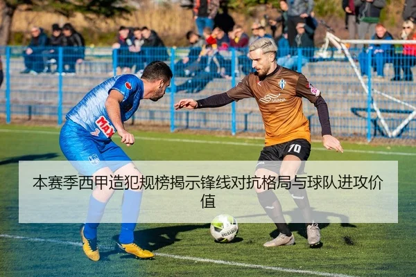 本赛季西甲造犯规榜揭示锋线对抗格局与球队进攻价值
